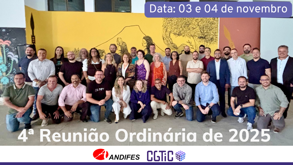 Última plenária de 2025 do CGTIC/Andifes ocorreu em Porto Seguro/BA na UFSB